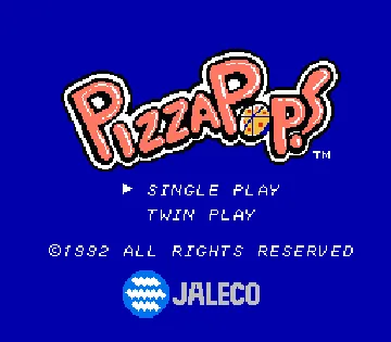 Pizza Pop! (Japan) screen shot title